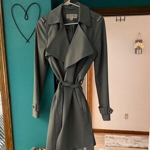 MICHAEL Michael Kors Gray Trench Coat
